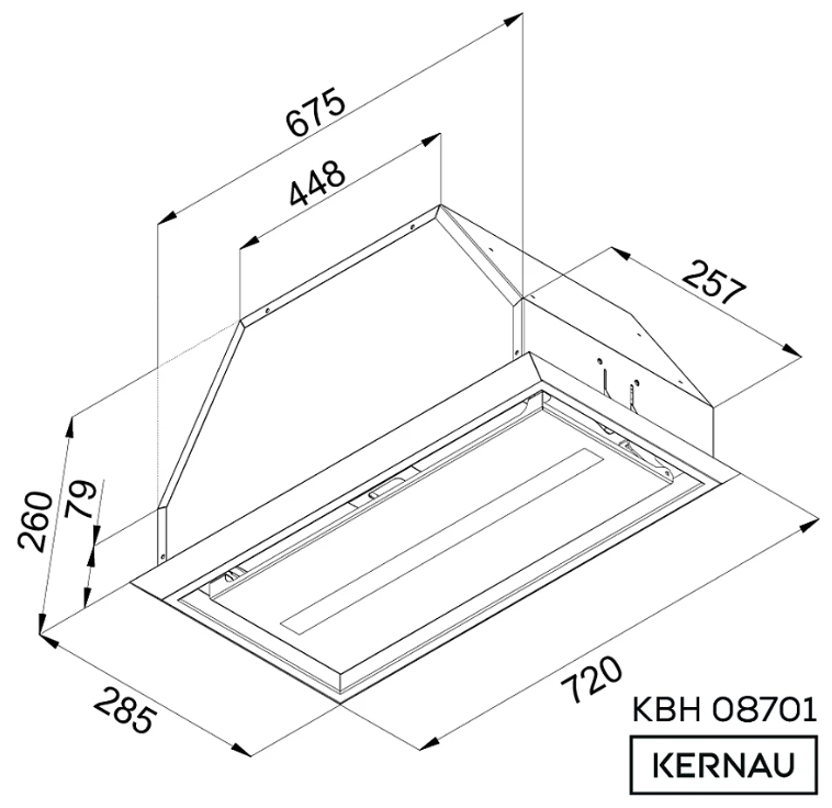 KBH 08701 X